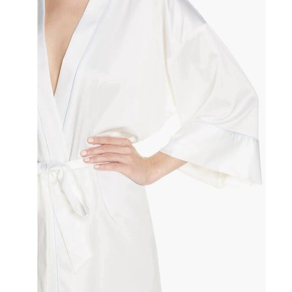 IN BLOOM BY JONQUIL ~ The Bride Satin Wrap Robe Size XXL - Picture 6 of 7